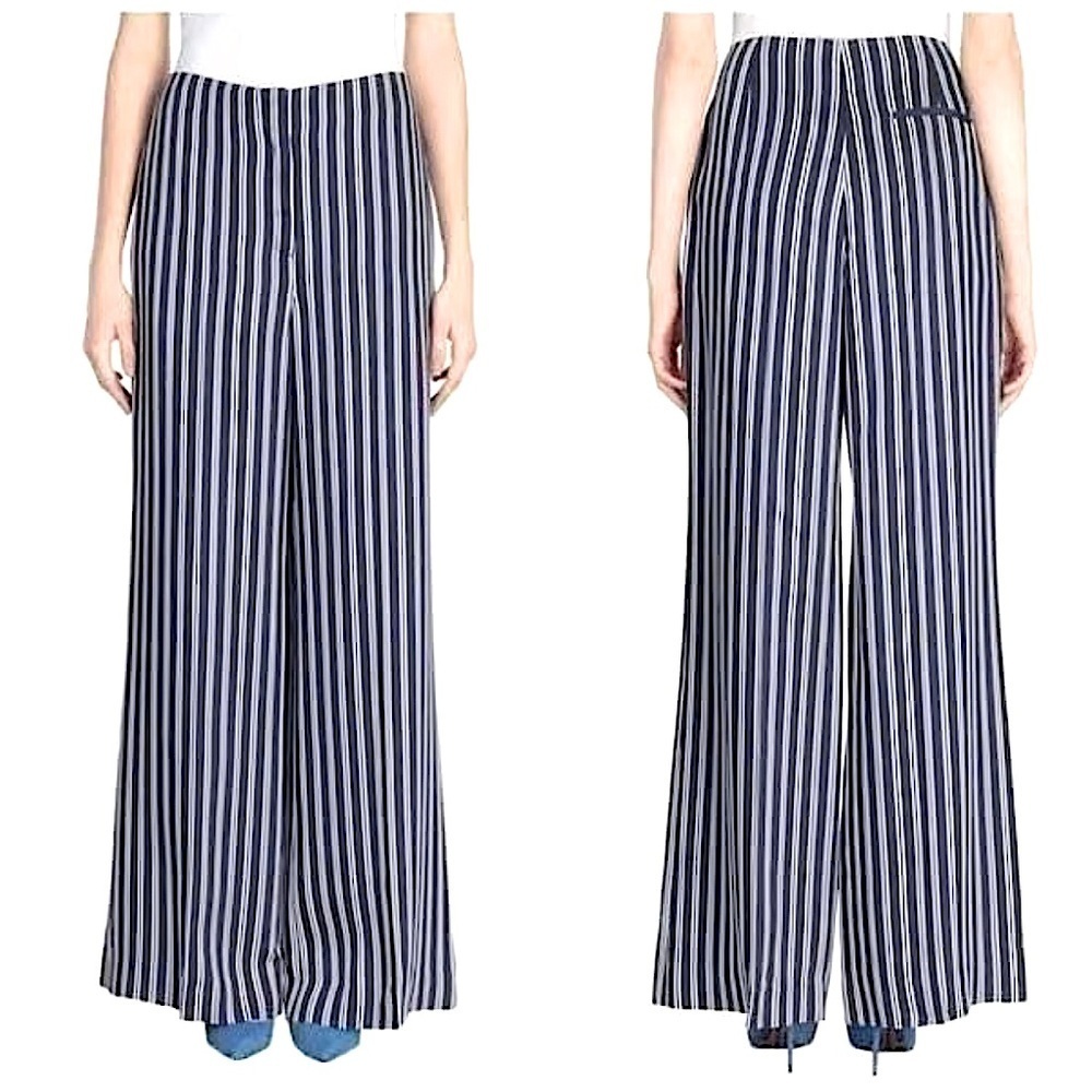 DIANE VON FURSTENBERG Wide Leg Trousers - Picture 3 of 16